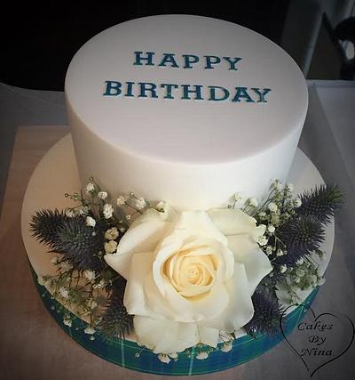 Birthday cake  - Cake by Nina 