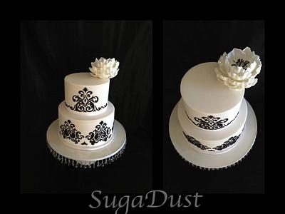 Engagement cake - Cake by Mary @ SugaDust