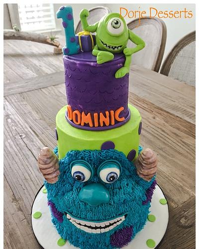 Monsters inc - Cake by Dorje Desserts