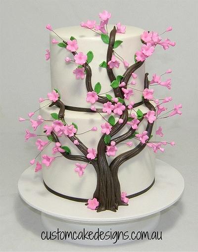 Blossom Tree Cake - Cake by Custom Cake Designs