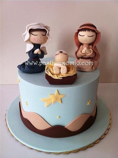 The Nativity Scene Cake - Cake by Pasticcino Mio
