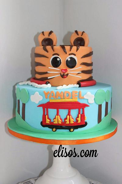 Yandel Tiger's Neighborhood  - Cake by Elisos