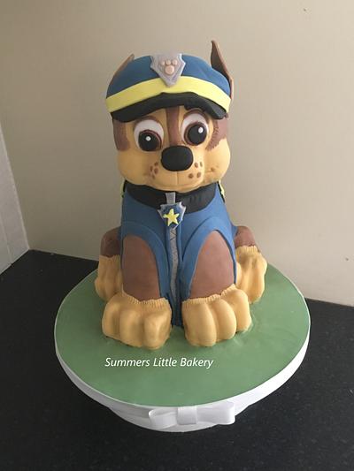 chase Paw Patrol 3d cake - Cake by Summers Little Bakery