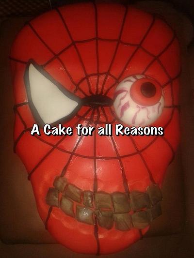 Zombie Spider-Man  - Cake by Dawn Wells