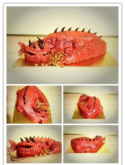 Dragon cake - Cake by Janinka