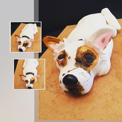 3D dog cake - Cake by Dolce Follia-cake design (Suzy)