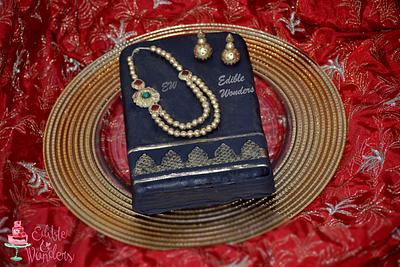 Indian ethnic wear and jewels cake !! - Cake by Jenii Prasad