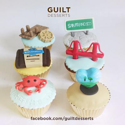 San Francisco Cupcakes - Cake by Guilt Desserts