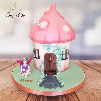 x Fairy Toadstool x - Cake by Sugar Chic