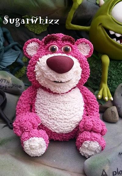 Lotso - Up close and personal - Cake by Sugarwhizz