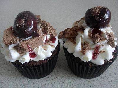black forest cupcakes - Cake by Tinascupcakes