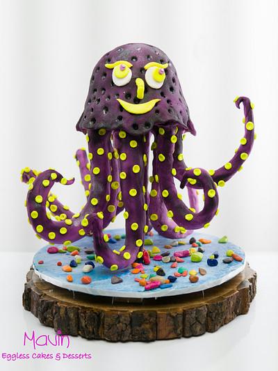 Happy Octo - CakerBuddiesCollaborationCake - Cake by Mavin