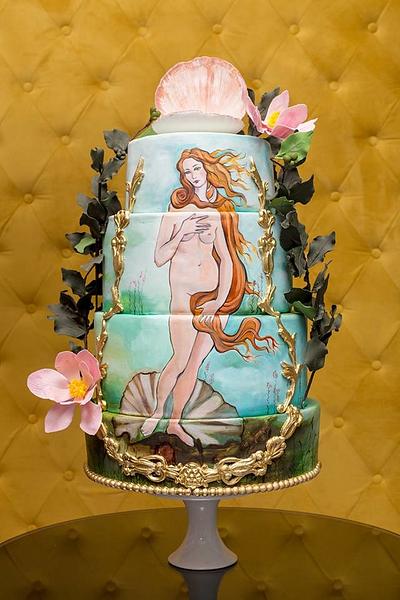 The birth of venus cake - Cake by Casta Diva