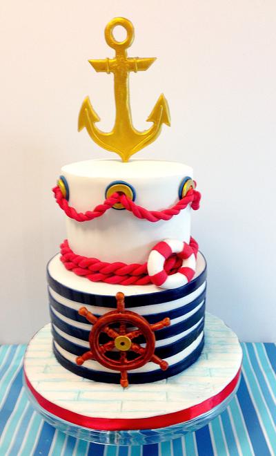 Nautical!!! - Cake by Fruitilicious Creations & Cakes