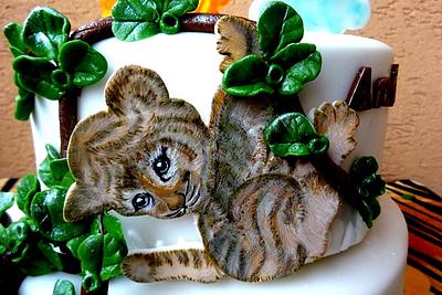 Tiger cubs - Cake by Daphne