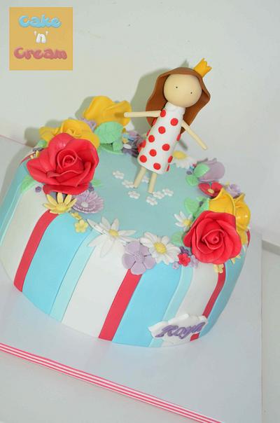 English Garden cake - Cake by Cake 'n' Cream
