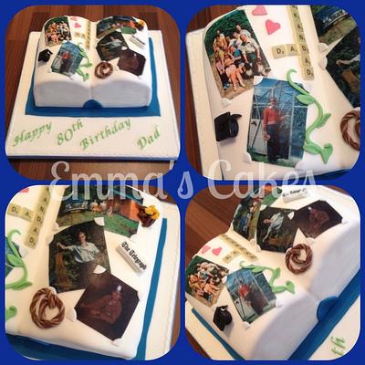 Scrapbook Cake - Cake by Emma's Cakes - Cakes for all occasions