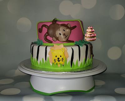Animals cake - Cake by Pluympjescake