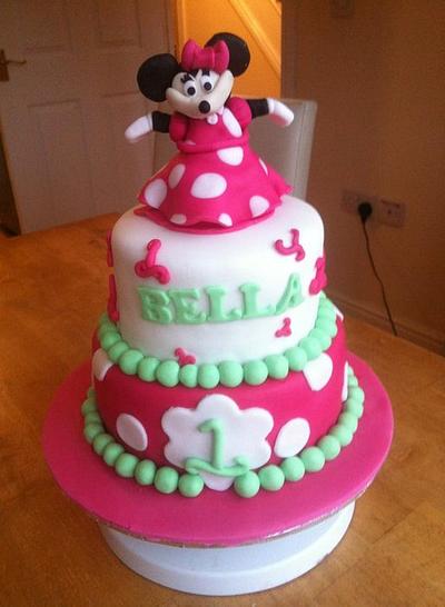 Minnie Mouse Cake - Cake by Jodie Taylor