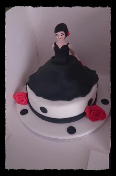 flamenco - Cake by nef_cake_deco