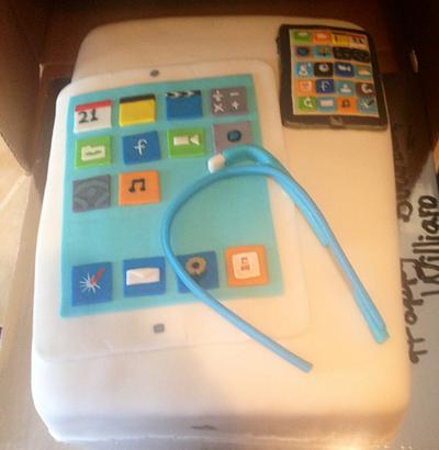 iPhone cake - Cake by Lecie
