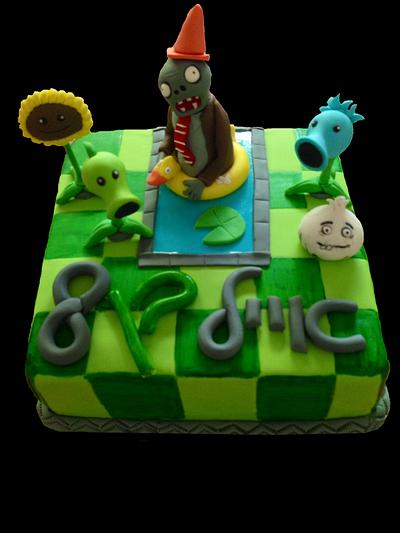 PLANTS VS ZOMBIES - Cake by TALSCAKES