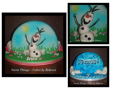 Frozen - Cake by Sweet Things - Cakes by Rebecca