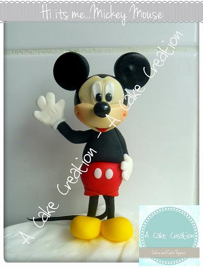 Evan's Mickey Mouse - Cake by A Cake Creation