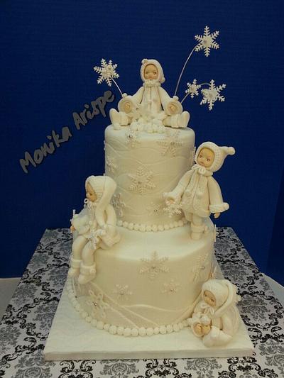 Winter Cake  - Cake by Monika Arispe
