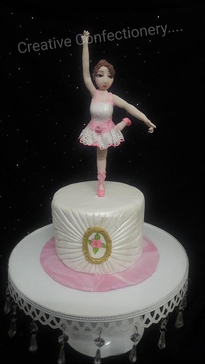 Sports for peace collaboration-Ballet - Cake by Creative Confectionery(Trupti P)