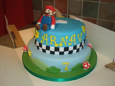Mario Birthday Cake - Cake by Suzi Saunders