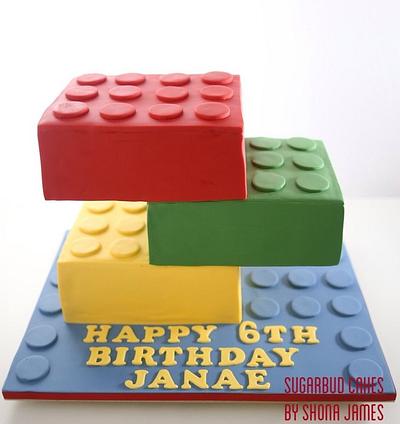 Lego Cake  - Cake by SugarBudCakes