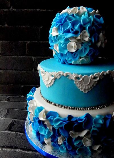 Wedding cake - Cake by Isabelle86