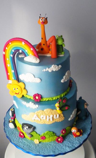 Baby TV cake - Cake by Rositsa Lipovanska