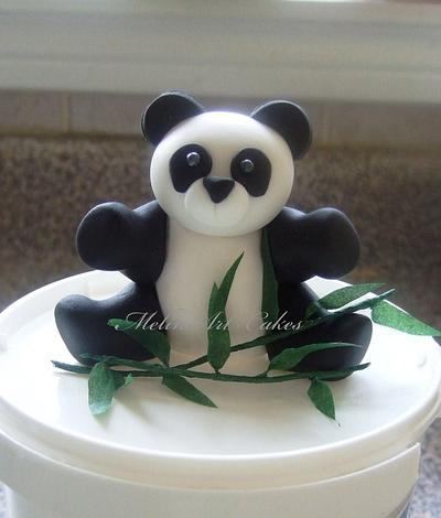 Little Panda bear - Cake by MelinArt