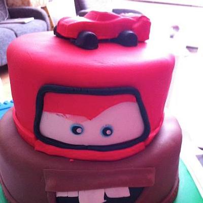 Cars for Joshua - Cake by Blueeyedcakegirl