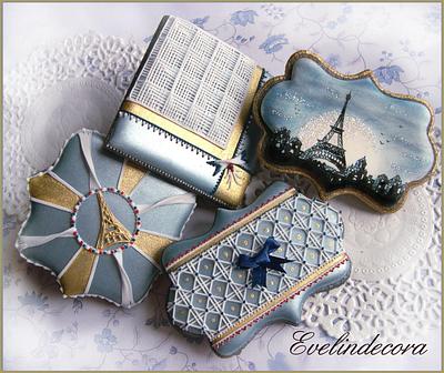 From Paris with love - Cake by Evelindecora
