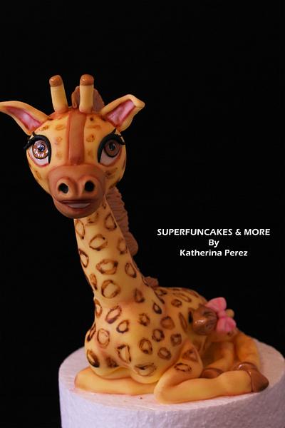 Giraffe - Cake & Bake Experience - The Netherlands - Cake by Super Fun Cakes & More (Katherina Perez)