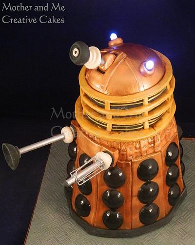 Dalek - Cake by Mother and Me Creative Cakes