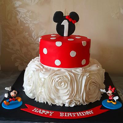 minnie mouse - Cake by aarti