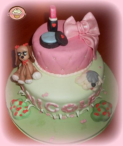 CAKE FOR A LITTLE GIRL - Cake by sweetsugar