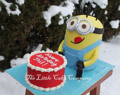 Birthday Minion - Cake by The Little Cake Company