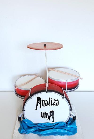 Drum set cake 🤗 - Cake by Josipa Bosnjak