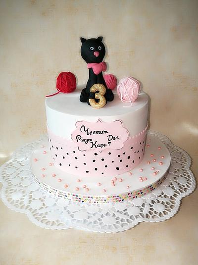BlackLittleCat - Cake by Mira's cake