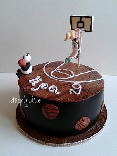Basketball cake - Cake by simplyblue