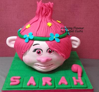 Poppy trolls - Cake by Isabel costa