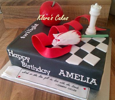 Twilight Book Cake - Cake by Klaras Cakes