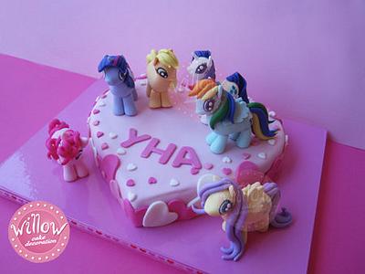 My little pony cake - Cake by Willow cake decorations