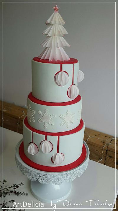 Wedding and Christmas Cake - Cake by Unique Cake's Boutique