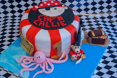 Pirate cake - Cake by Butterbakes (Elisa)